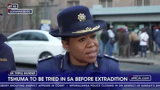 Tshuma to be tried in SA before extradition