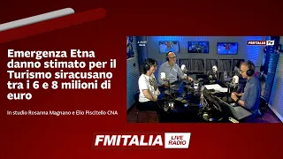 Emergenza Etna danno stimato per il Turismo siracusano tra i 6 e 8 milioni di euro