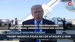?? ¿TREGUA O FAKE NEWS? | Trump anuncia 5 días de paz pero Irán desmiente conversaciones #26Global