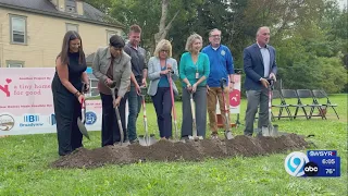Ground broken for six new planned tiny homes in Syracuse