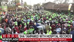 Kang’ata Slams SHA Over Failure and Alleged Hospital Records Tampering. #ebrunews