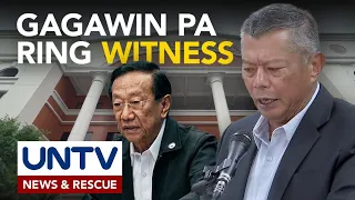 Ex-DPWH Sec. Bonoan, gusto pa ring gawing testigo ng Ombudsman sa flood control scandal