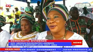 Gov. Abiodun Inaugurates Landmark Projects in Ewekoro Local Govt Area