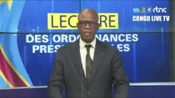 Direct-importante communication dela presidence le president felix tshisekedi signe les ordonnances
