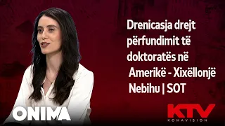 Drenicasja drejt përfundimit të doktoratës në Amerikë - Xixëllonjë Nebihu | SOT
