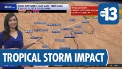 Tropical Storm Rachel brings heavy rain, wind, and cooler temperatures
