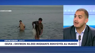 Migrant crisis in Ceuta: "We must denounce the Schengen Area," asserts Amine Elbahi