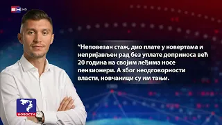 Kresojević: Vlast od penzionera uzima, a pred izbore dijeli po 80 KM