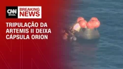Artemis II: Tripulação deixa cápsula Orion | CNN PRIME TIME
