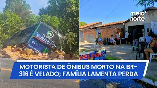 "He just wanted to live," says brother of bus driver killed on BR-316 in Maranhão | Meio Norte