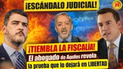 ¡TIEMBLA LA FISCALÍA! El abogado de Aquiles Alvarez revela la prueba que lo dejará en LIBERTAD.