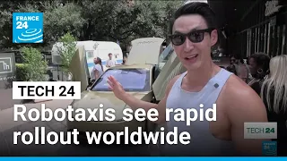 Driverless taxi services are rolling out fast across the world • FRANCE 24 English