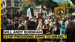 Will Andy Burnham stop providing arms to Israel?