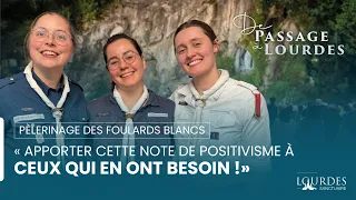 "Bringing a touch of positivity to those who need it most!" – White Scarf Pilgrimage