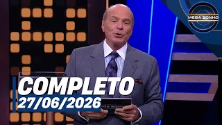 Mega Sonho: Irmãs Minerato e cantor Ovelha (27/06/2026) | Completo