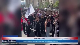 01 OCT 2026 Colegio de Profesores se moviliza ante eventuales recortes al Presupuesto 2027