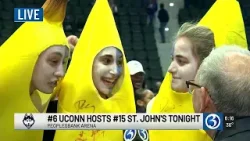 #6 UConn hosts #15 St. John's at PeoplesBank Arena in Hartford