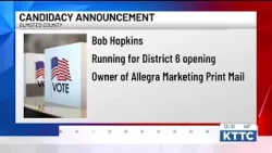 Bob Hopkins announces campaign