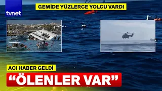 Tragic news from the ship that capsized off Cyprus! Turkish Naval Forces are in the region