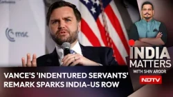 JD Vance's 'Indentured Servants' Remark Sparks India-US Row