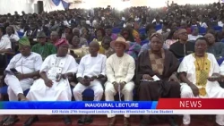 IUO Holds 27th Inaugural Lecture, Donates Wheelchair To Law Student