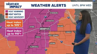 Hot and humid weather on the way for the start of the week