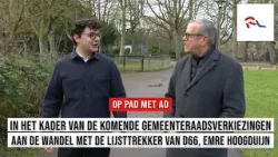Op Pad Met Ad en de lijsttrekker van D66, Emre Hoogduijn