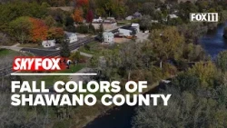 SKYFOX views fall colors in Wisconsin's Shawano County