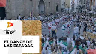The Huesca Dancers have kicked off their performance with the Sword Dance