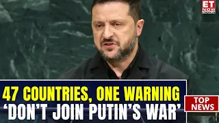‘Don’t Let Putin Drag You Into War!’ Zelensky’s Big UNGA Warning To India & 46 Nations