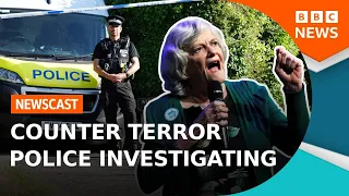 Counter Terrorism Police Investigating Ann Widdecombe Death | BBC Newscast
