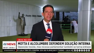 Motta and Alcolumbre advocate for an internal solution to the Supreme Court crisis; Trindade comm...