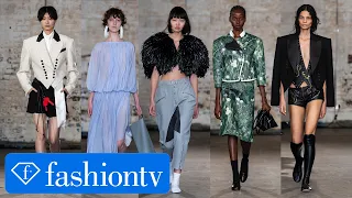 KEBURIA: Extreme Fringing & Countryside Glamour for S/S 27 | London Fashion Week