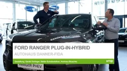 Ford Ranger Plug-in Hybrid startet ab 44.290 Euro – 1.000 kg Nutzlast und 3.500 kg Anhängerlast