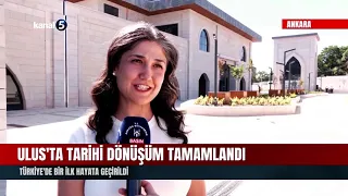 Ulus'ta Tarihi Dönüşüm Tamamlandı! Türkiye'de Bir İlk Hayata Geçirildi