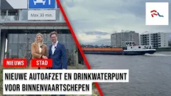 Binnenvaartschepen hebben een nieuwe autoafzetplaats en drinkwaterpunt