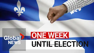 Quebec voters cast final advance ballots, 1 week before election
