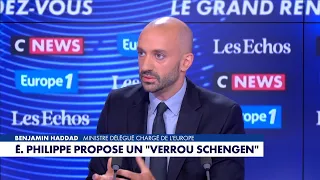 Benjamin Haddad: "Those who do not respect our rules must be able to leave the country"