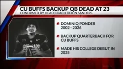 CU quarterback killed in car crash at age 23