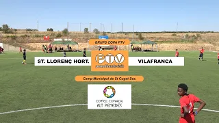 Fase de grups Copa Penedès 2026. Municipi de St. Llorenç d'Hortons i Vilafranca del Penedès