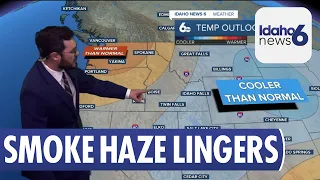 Haze Persists with High Temps; Cooler Weather Arrives Midwee
