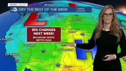 Great Halloween weather, big changes next week though