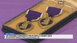 Veterans in Blue Springs honored on Purple Heart Day