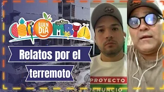 Venezuelan band lived MOMENTS OF TERROR due to the earthquake in that country | Buen Día, Colombia