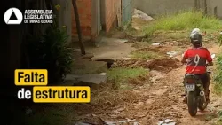 REGULARIZAÇÃO | Moradores cobram melhorias em bairro de Esmeraldas REGULARIZAÇÃO | Moradores cobram melhorias em bairro de Esmeraldas