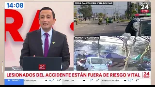 Viña del Mar: Six dead and seven injured after vehicle plows into street market