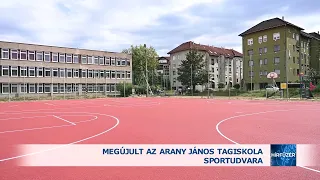 Megújult az Arany János Tagiskola sportudvara