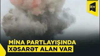 Ağdərədə mina partlayışı baş verdi: xəsarət alan var
