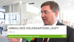 Wels startet Bau für Landesgartenschau 2027 – 14,5 Millionen Euro fließen in neuen Volksgarten