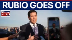 Rubio goes off on reporters before heading to Portugal
